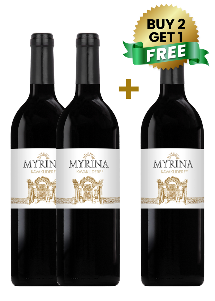 Kavaklidere Myrina Dry Red 75cl (Buy 2 Get 1 Free)