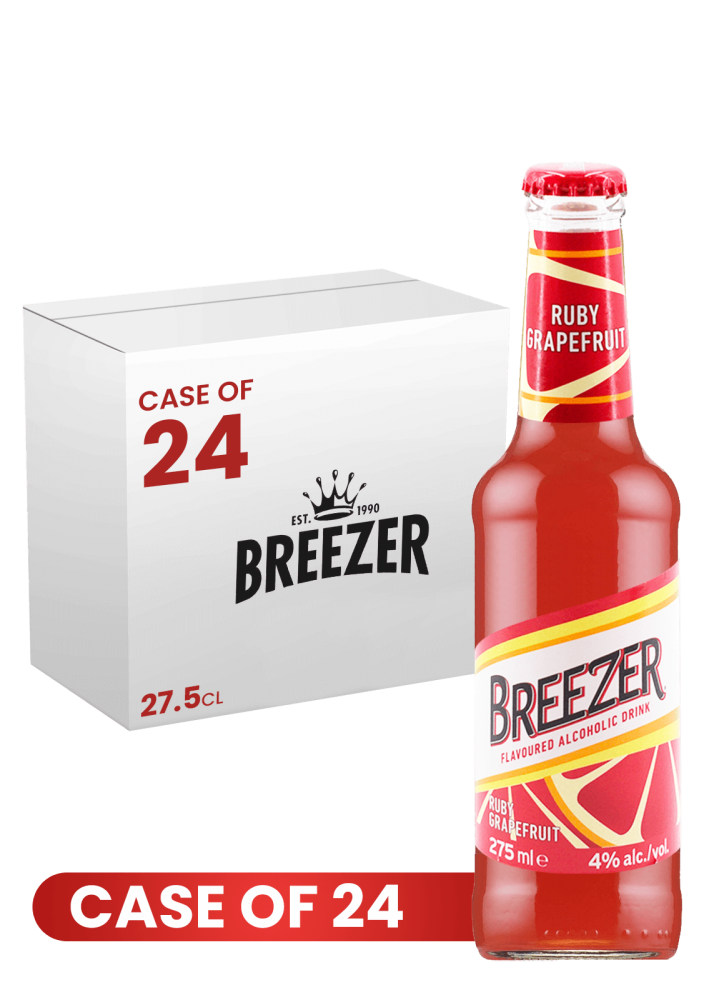 Bacardi Breezer Rubygrapefruit 27.5Cl X 24 Case