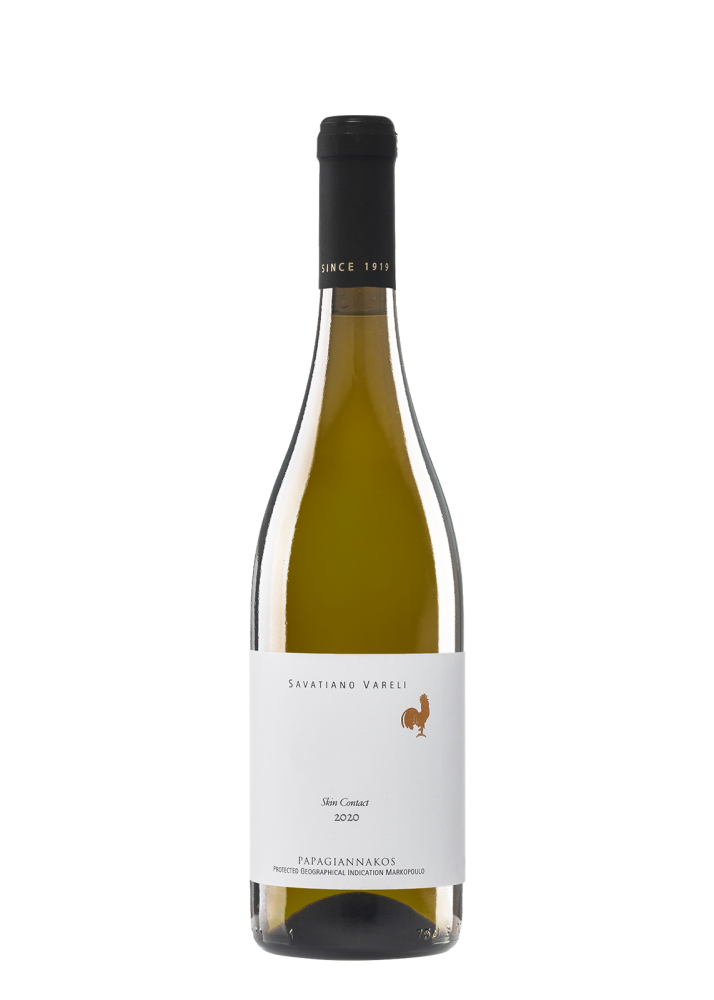 Papagiannakos Savatiano Vareli  Skin Contact Dry White Wine 75Cl