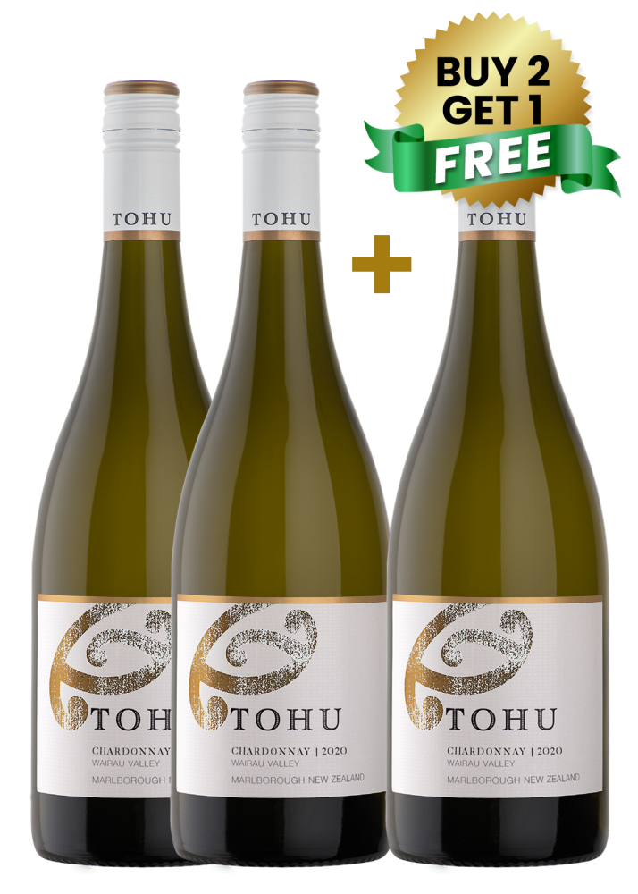 Tohu Marlborough Chardonnay 75Cl (Buy 2 Get 1 Free)