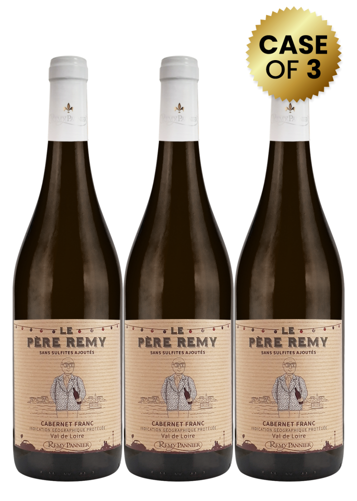 Remy Pannier Le Pere Remy Val De Loire Cabernet Franc 75Cl (No Added Sulphites) (Buy 3 Bottles Promo)