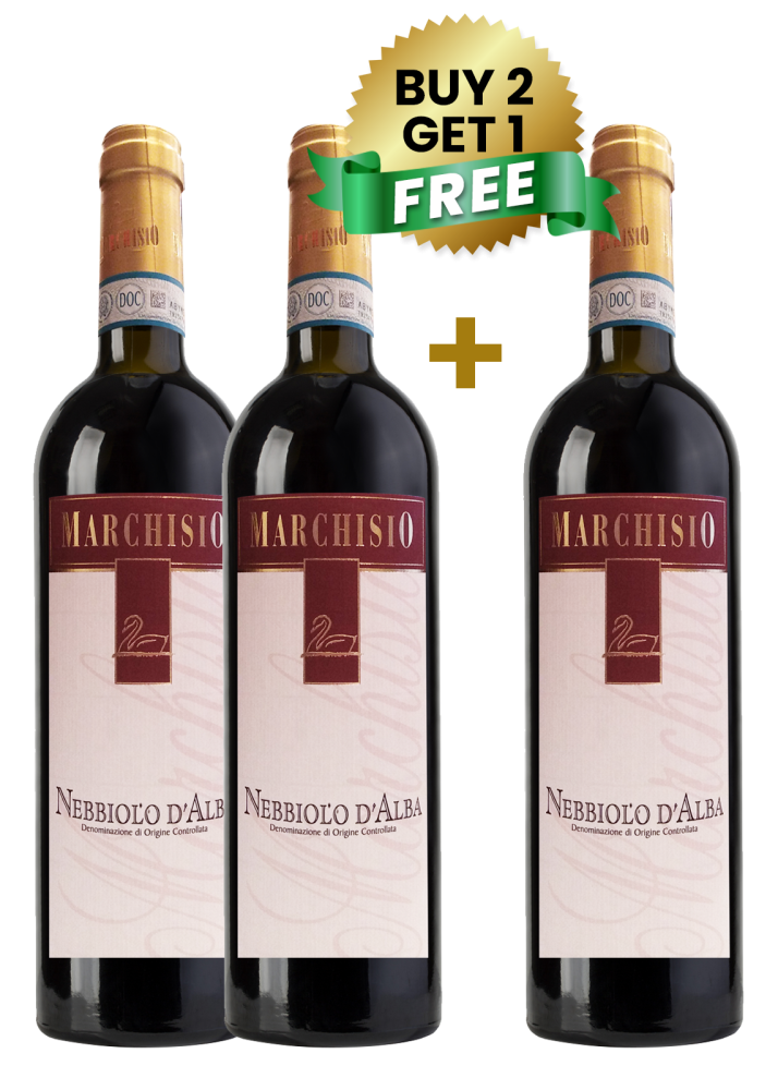 Marchisio Nebbiolo D Alba Doc 75Cl (Buy 2 Get 1 Free)