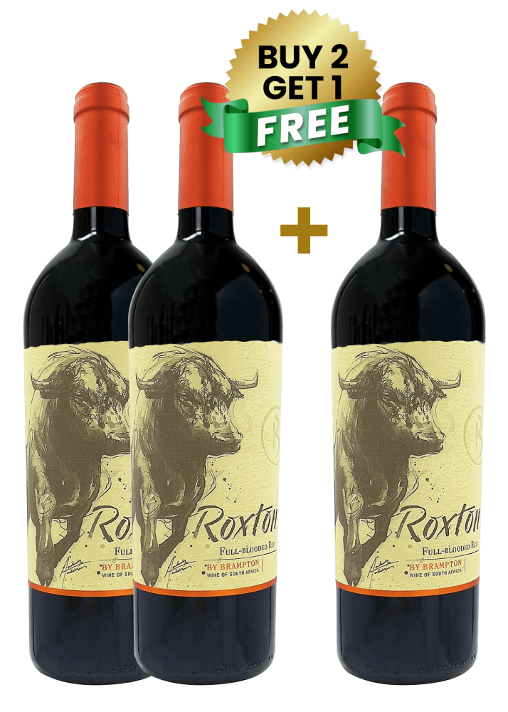 Brampton Roxton Full Blooded Red 75 Cl (Buy 2 Get 1 Free)