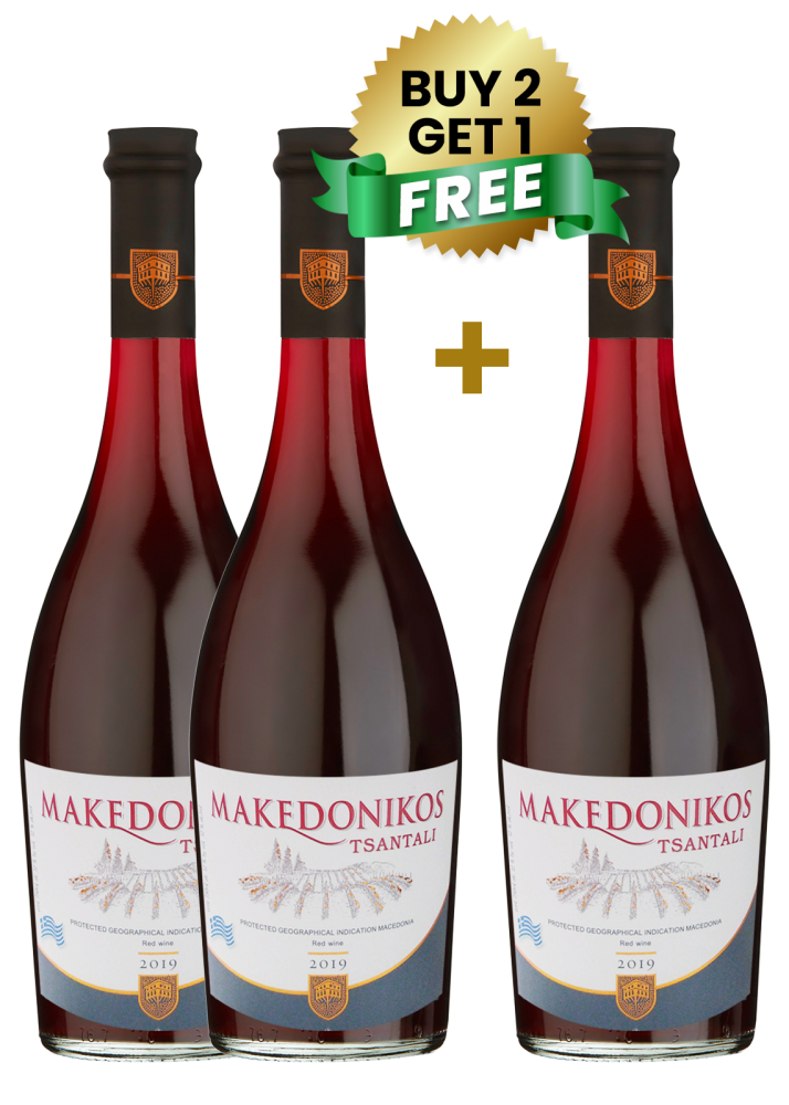 Tsantali Makedonikos Red 75Cl (Buy 2 Get 1 Free)