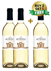 Kavaklidere Myrina Dry White 75cl (Buy 2 Get 1 Free)