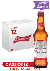 Budweiser Btl 33 CL X 12 Case