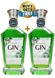 MAQOOR Gin Green 70Cl (Buy 1 Get 1 Free)