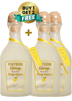 Patron Citronge Mango 1L (Buy 1 Get 2 Free)