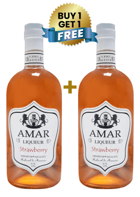 AMAR Liqueur Strawberry 70Cl (Buy 1 Get 1 Free)