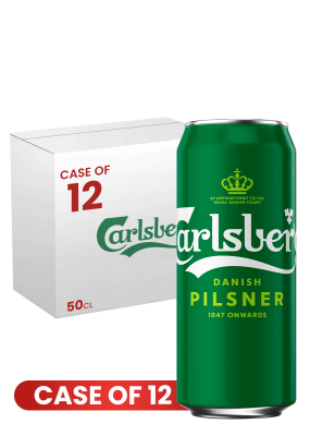 Carlsberg Can 50 CL X 12 Case