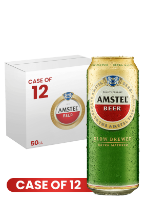 Amstel Regular Can 50 CL X 12 Case