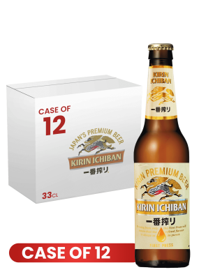 Kirin Ichiban Bottle 33 CL X 12 Case