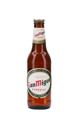 San Miguel Especial Bottle 33 CL X 12 Case