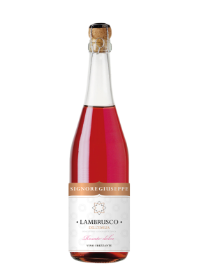 Signore Giuseppe Lambrusco Dell'emilia Rosato Amabile 75Cl